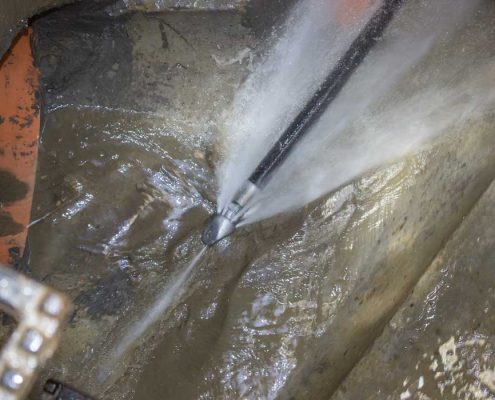 drain jetting